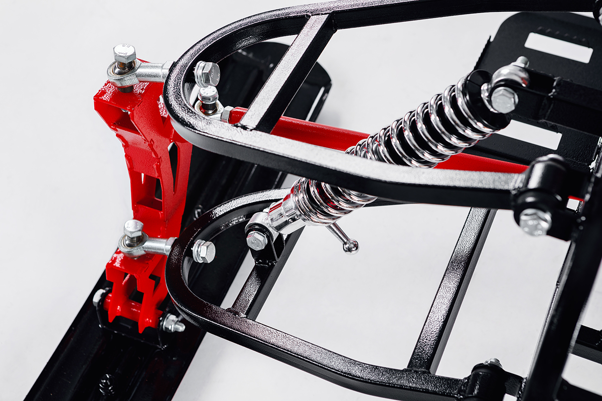 Лыжный модуль IKUDZO TERRAIN с подогревом ручек металлические лыжи в Кирове