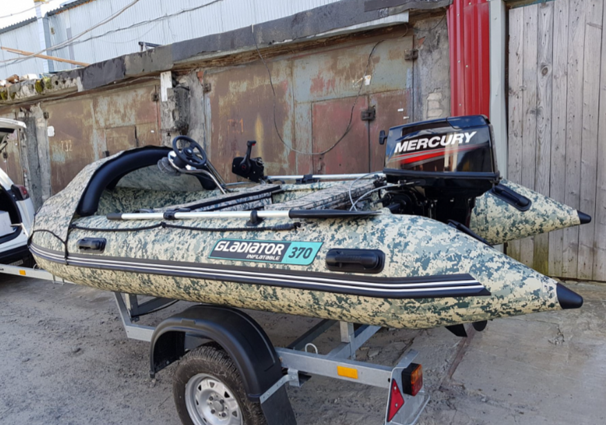 НАДУВНАЯ ЛОДКА GLADIATOR C370AL в Кирове
