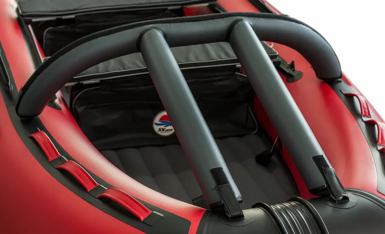 КОМПЛЕКТ НОСОВОГО ТЕНТА К ЛОДКЕ SMARINE AIR MAX 380 ЧЕРНЫЙ в Кирове