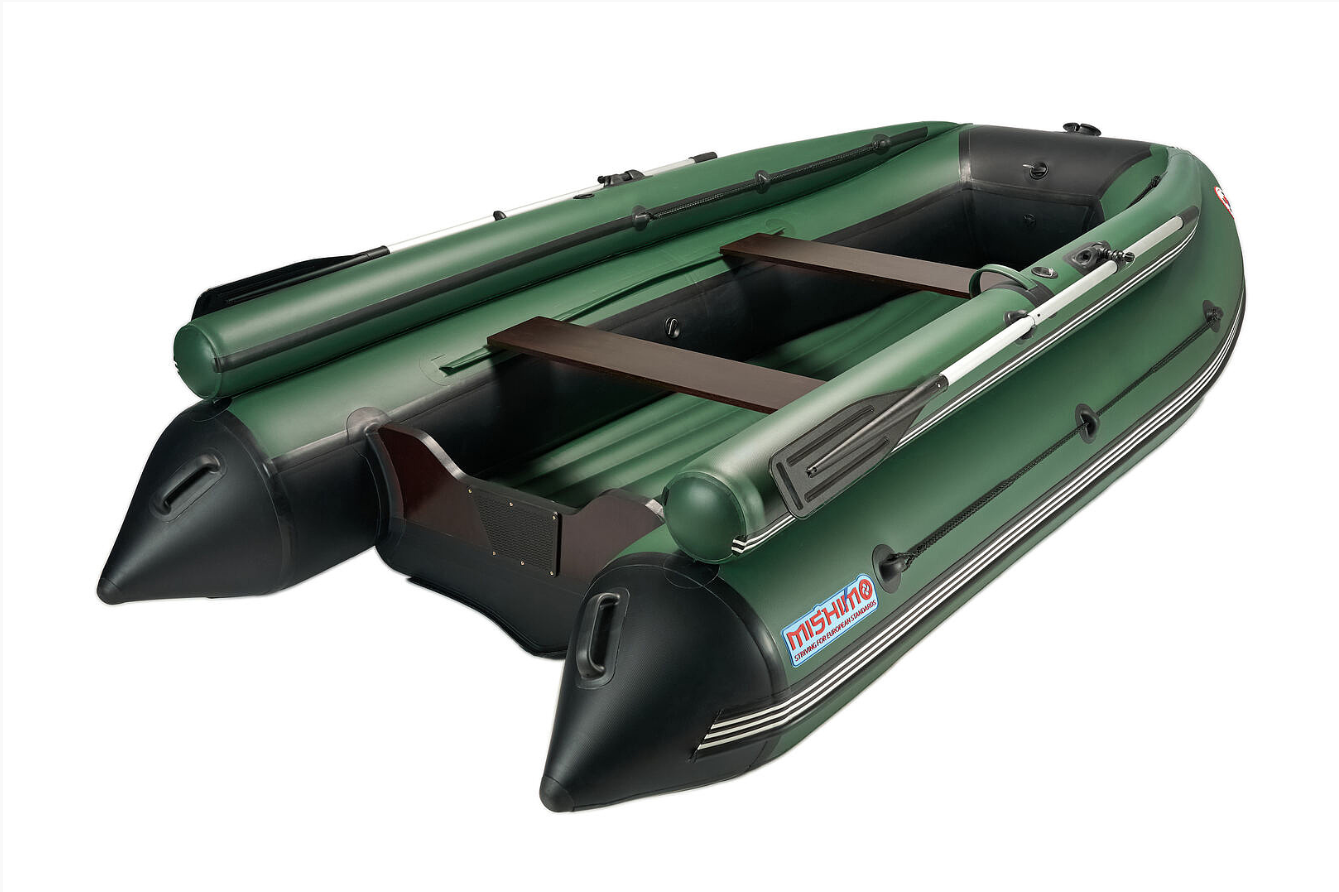 КОМПЛЕКТ ЛОДКА MISHIMO FAMILY LITE 370 + МОТОР MARLIN MP 9.9 AMHS PROLINE FORCE в Кирове