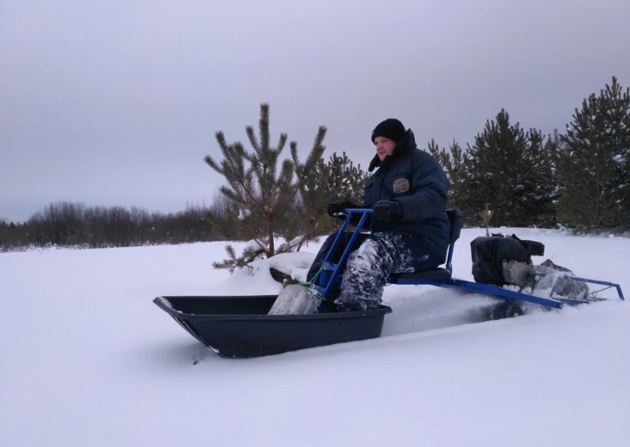 Мотобуксировщик толкач Альбатрос-XL8 с модулем. Без фары, тележки в Кирове