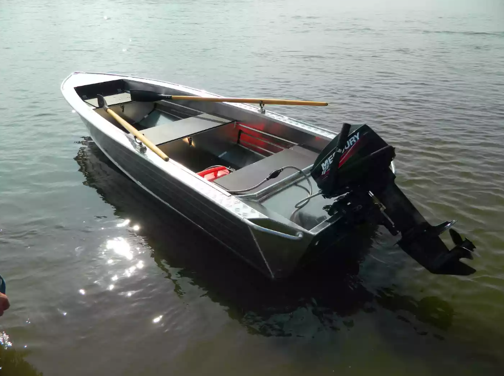 Алюминиевая лодка Wyatboat-390 У в Кирове