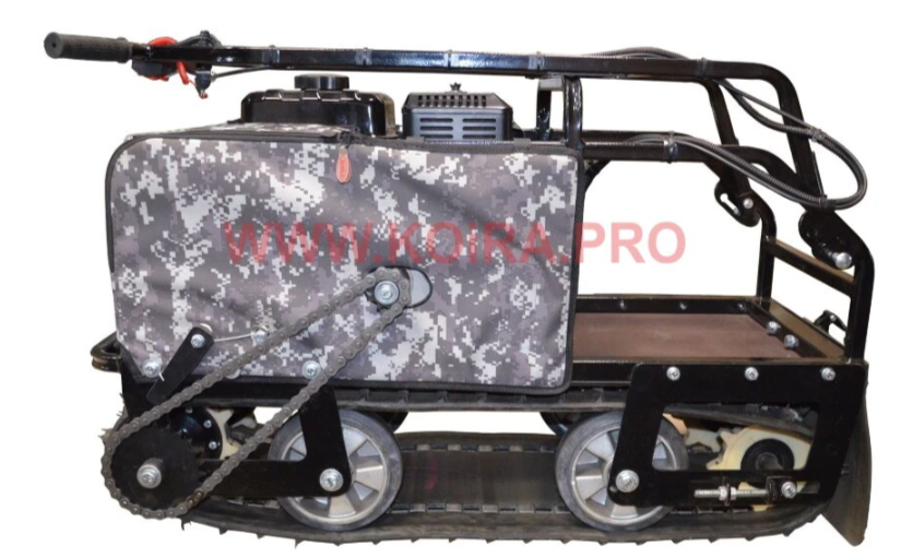 Мини мотобуксировщик КОЙРА "Вжик" (107 см) 7 л/с с ручным стартером в Кирове