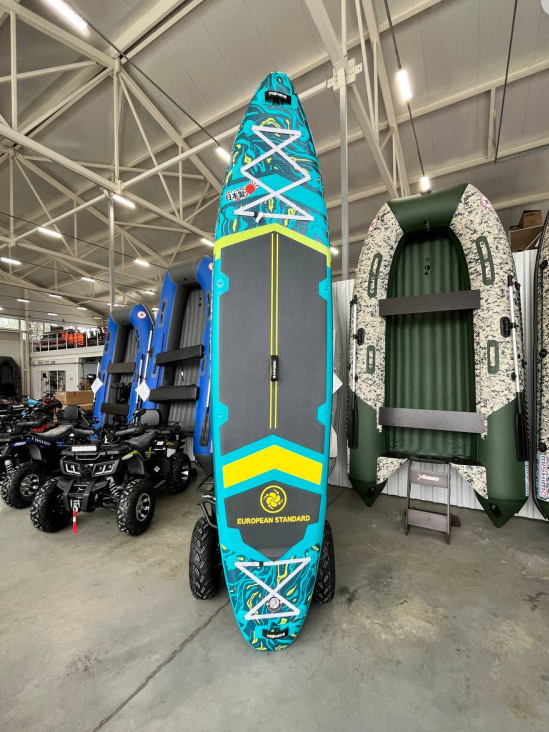SUP (САП) Доска MISHIMO PRO-MAX Light Teal 11’ (335см) в Кирове