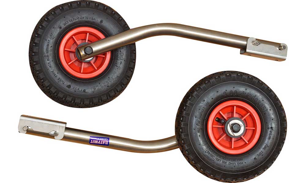 Транцевые колеса модульные удлиненные из нержавеющей стали в Кирове