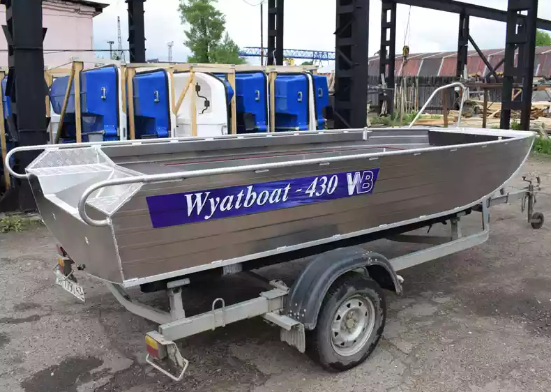 Алюминиевая лодка  Wyatboat-430 Master в Кирове