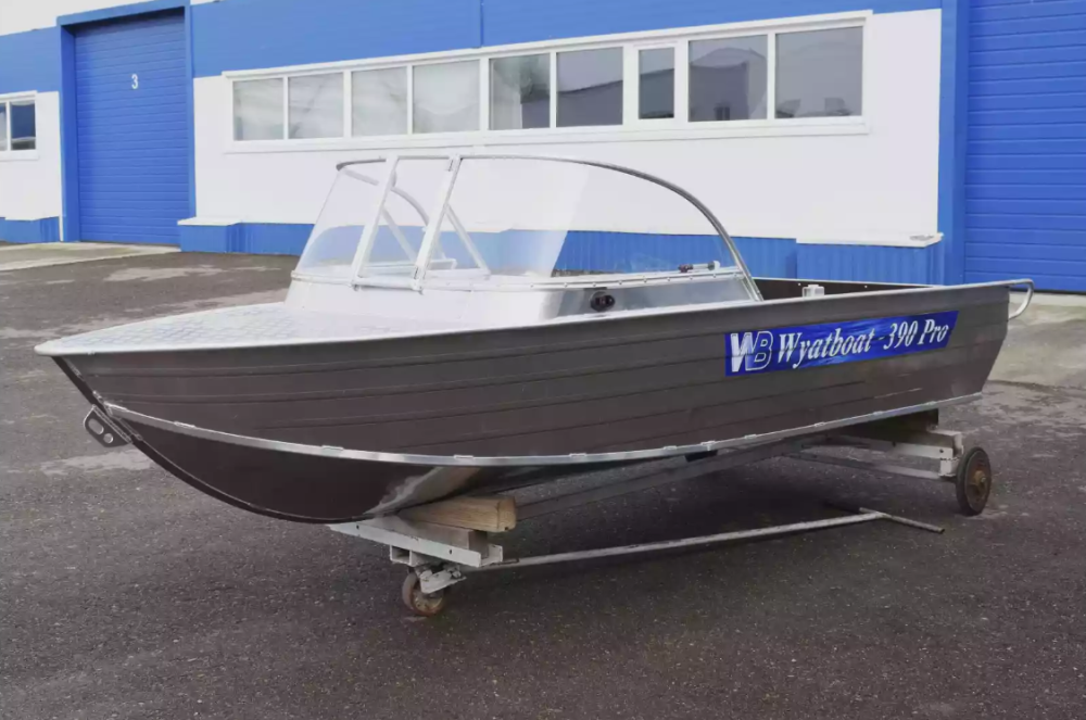 Алюминиевая лодка Wyatboat-390 Pro в Кирове