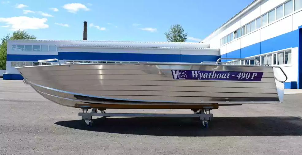 Алюминиевая лодка Wyatboat-490 P в Кирове