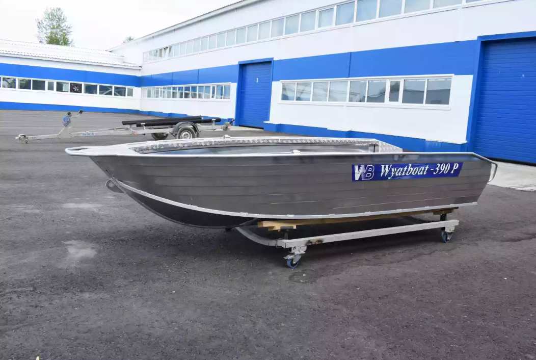 Алюминиевая лодка Wyatboat-390Р Увеличенный борт в Кирове