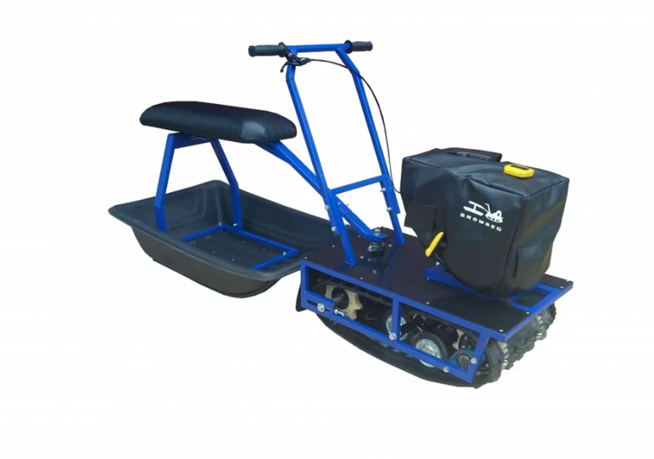 Мини-мотобуксировщик Альбатрос-М с фарой в Кирове