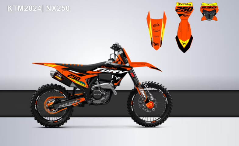 Кроссовый мотоцикл Sanchez Fury NX250 в Кирове