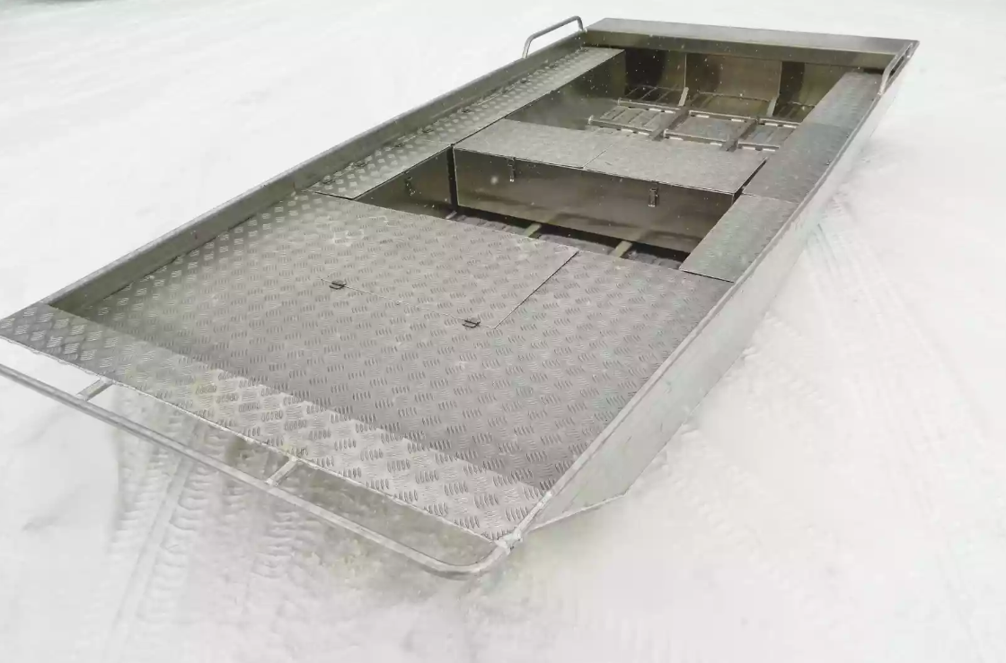 Алюминиевая лодка Wyatboat-390 Jonboat в Кирове