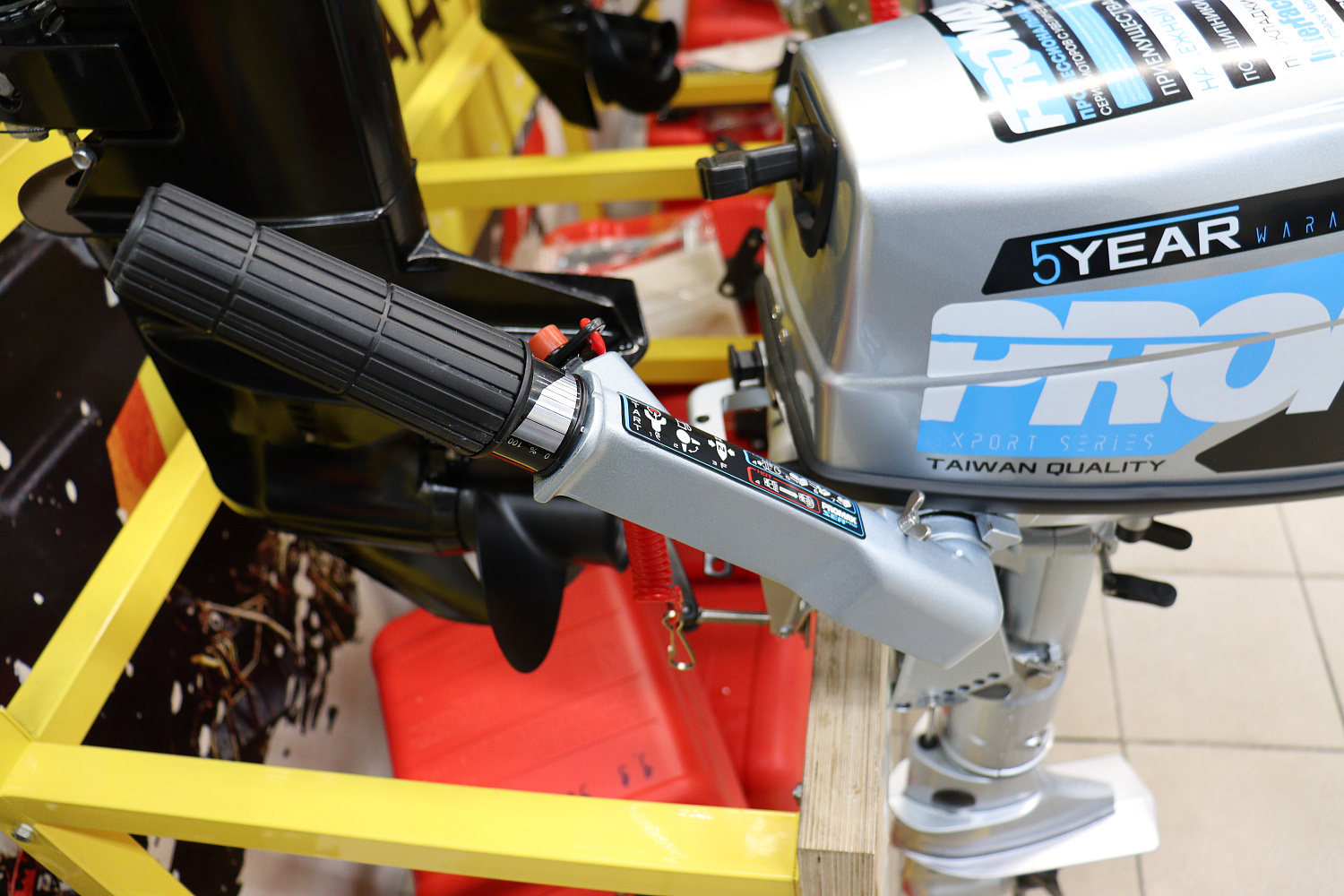 Лодочный мотор PROMAX SP5FHS (внешний бак 12 л) в Кирове