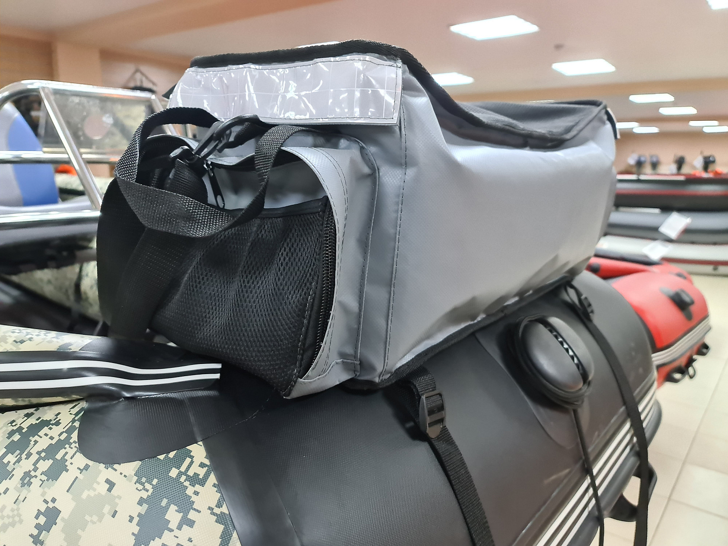 СУМКА ЛЮКС НА БАЛЛОН ДЛЯ ЛОДОК ПВХ 50Х25Х25 СМ в Кирове