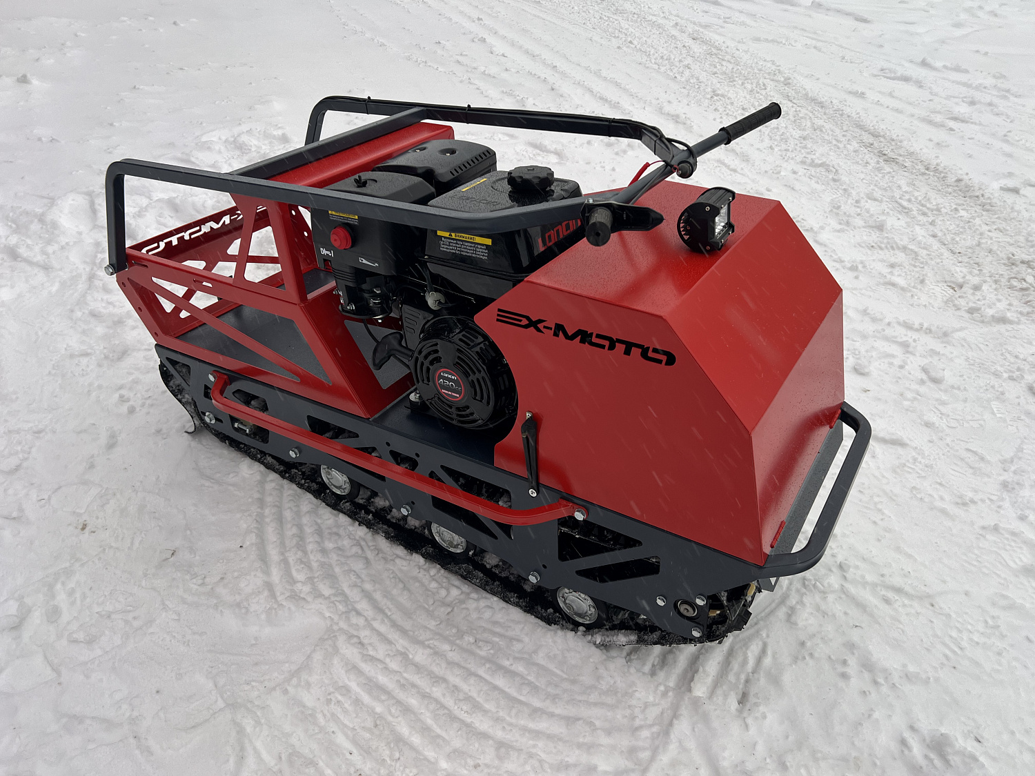 Мотобуксировщик EX-MOTO SNOWDOG S500 15л.с в Кирове