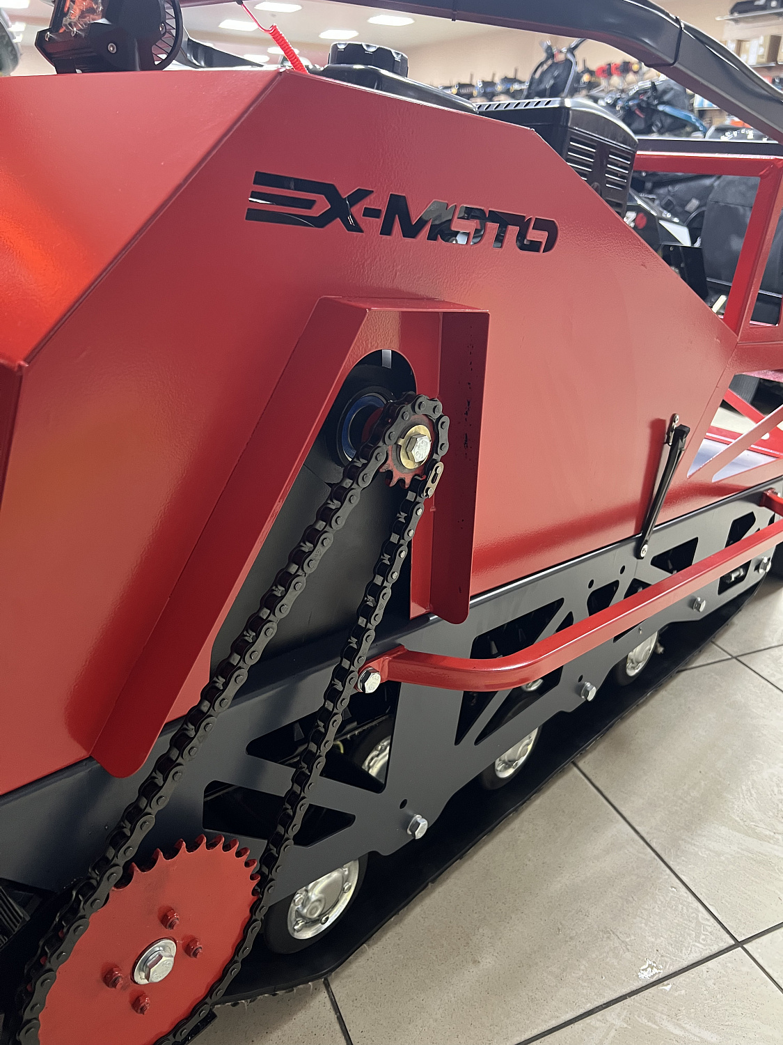 Мотобуксировщик EX-MOTO SNOWDOG S500 15л.с в Кирове