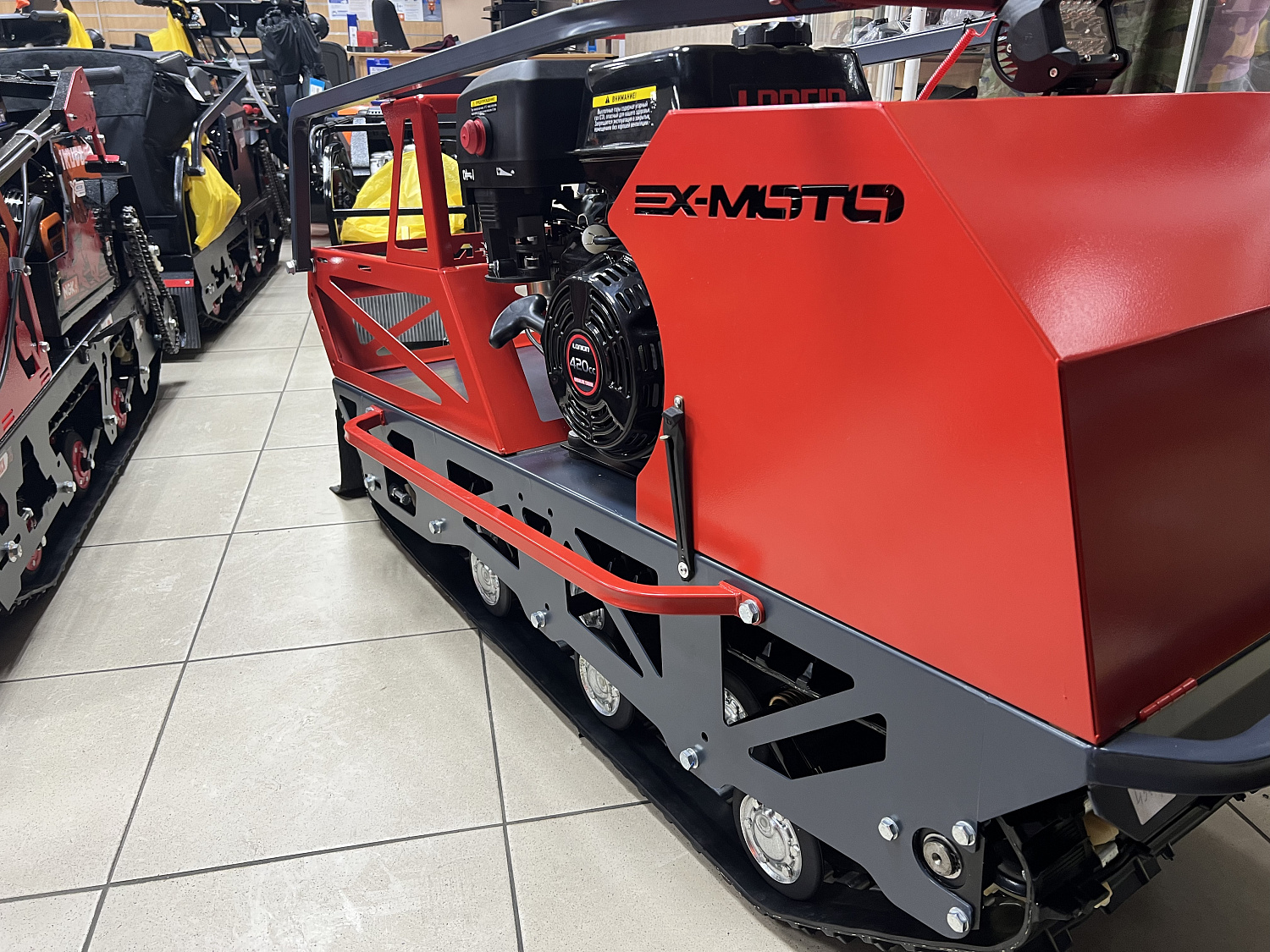 Мотобуксировщик EX-MOTO SNOWDOG S500 15л.с в Кирове