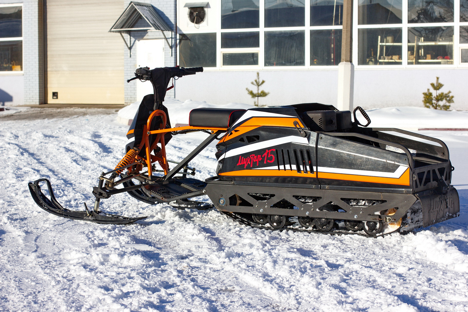 Мотобуксировщик IRBIS Мухтар 15 с лыжным модулем в комплекте в Кирове