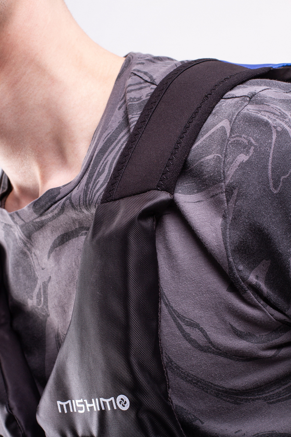 Жилет спасательный MISHIMO PRO Премиум качества Черно-синий в Кирове